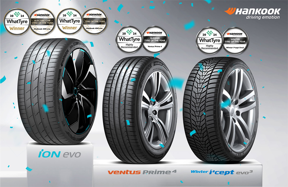 Hankook_Tire_iON_evo_nombrado_neumático_WhatTyre_del_año_2024